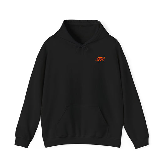 FIRE - Heavy Blend™ Hooded Sweatshirt (Black)