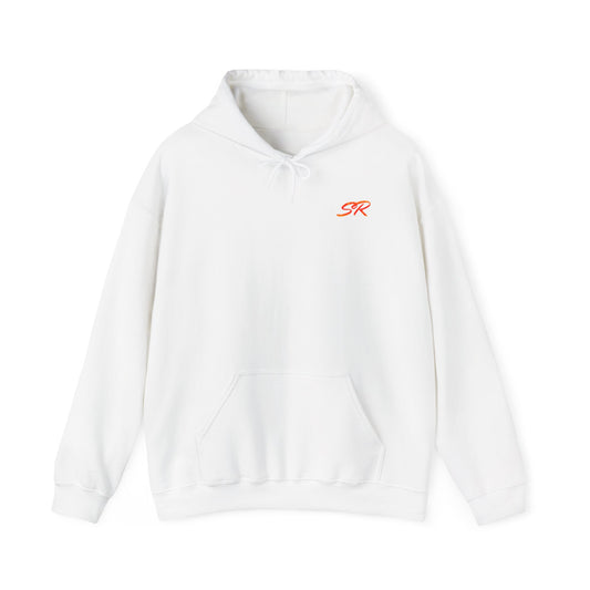 FIRE - Heavy Blend™ Hooded Sweatshirt (White)
