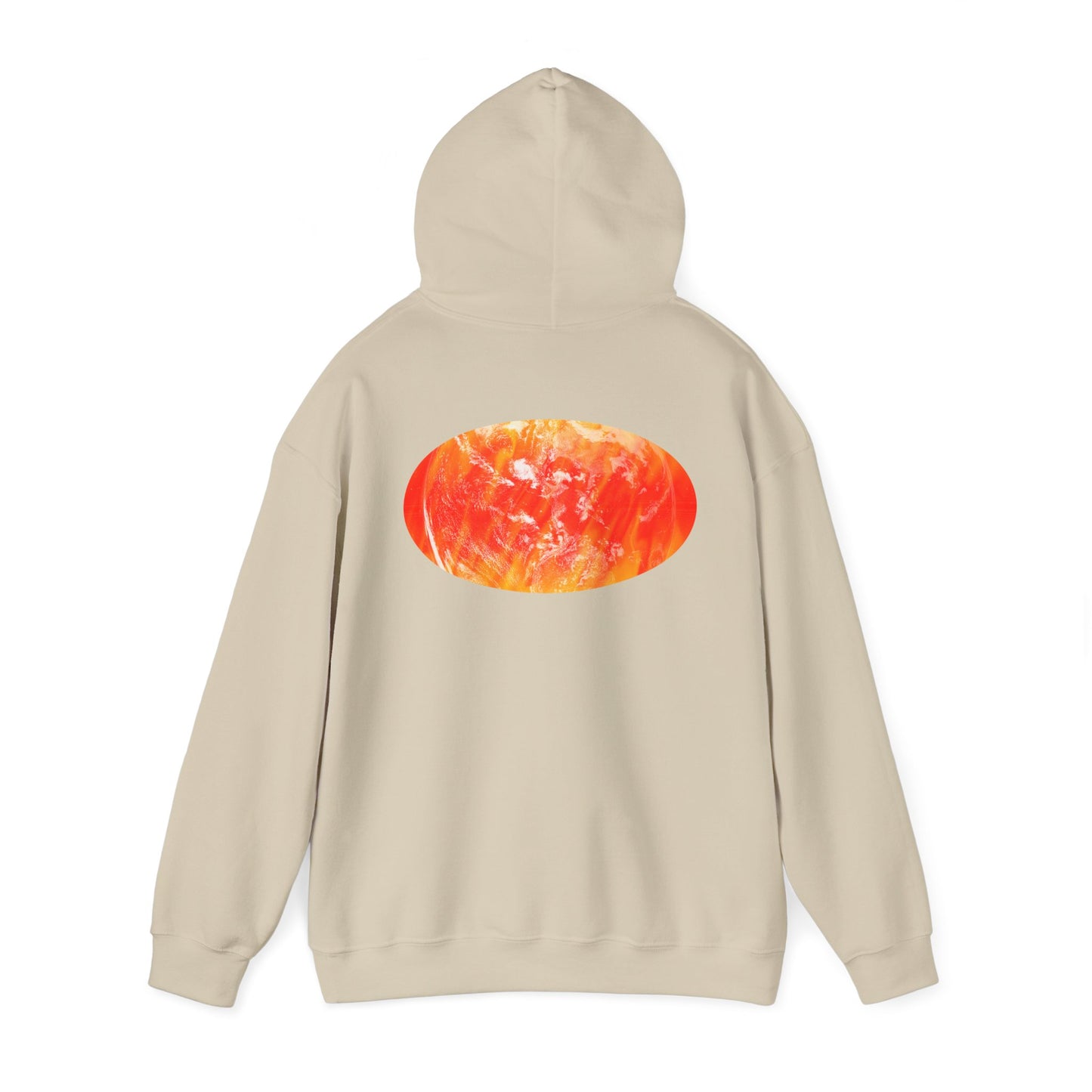 FIRE - Heavy Blend™ Hooded Sweatshirt (Sand)