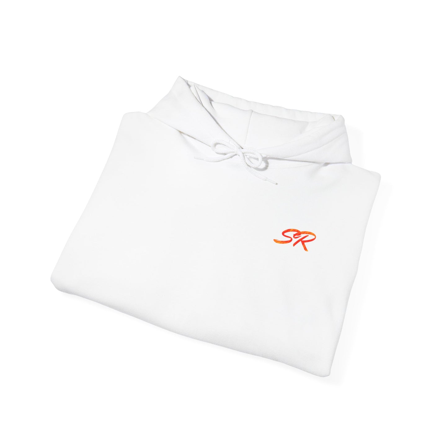 FIRE - Heavy Blend™ Hooded Sweatshirt (White)