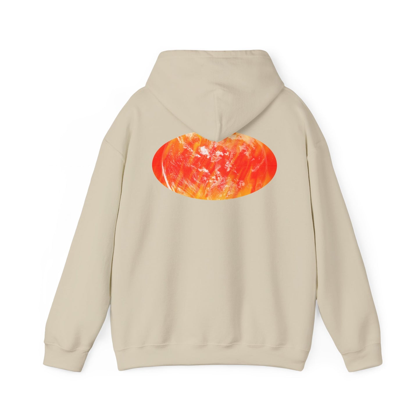 FIRE - Heavy Blend™ Hooded Sweatshirt (Sand)